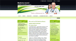 Desktop Screenshot of medicinamuncii.net