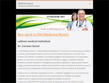 Tablet Screenshot of medicinamuncii.net