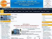 Tablet Screenshot of medicinamuncii.eu